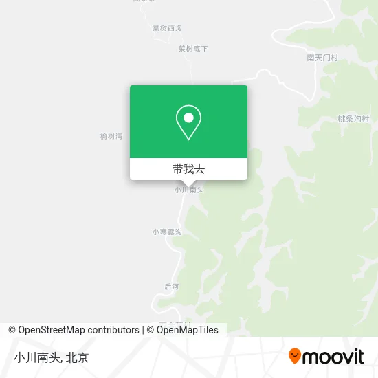 小川南头地图