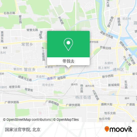 国家法官学院地图