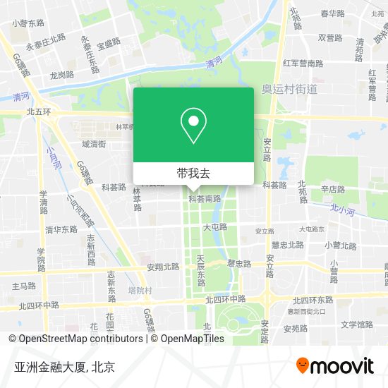 亚洲金融大厦地图