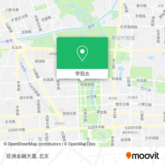 亚洲金融大厦地图