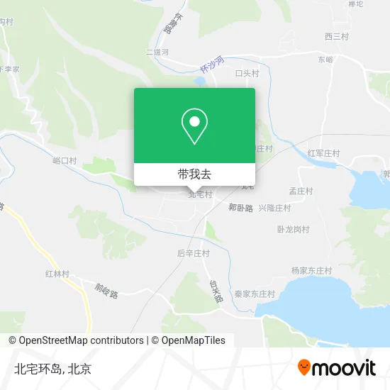 北宅环岛地图