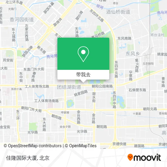 佳隆国际大厦地图