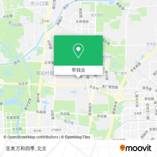 亚奥万和四季地图