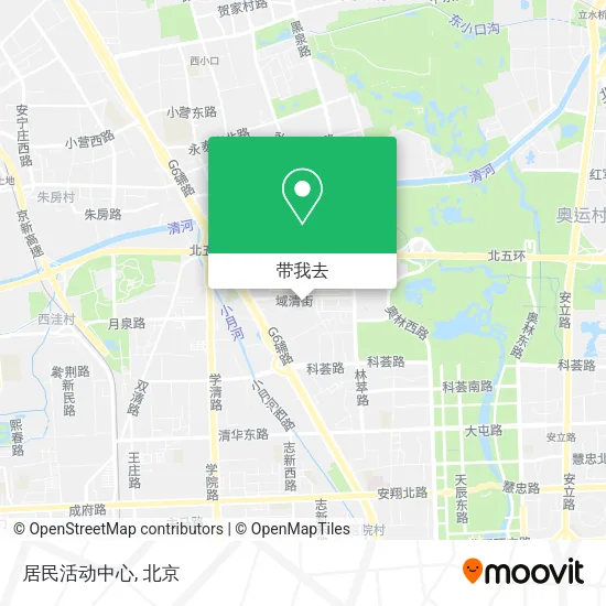 居民活动中心地图