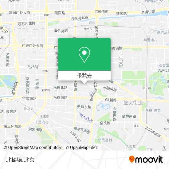 北操场地图