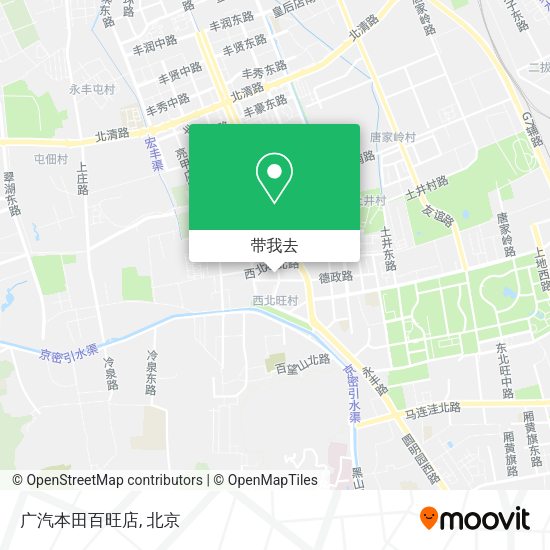广汽本田百旺店地图