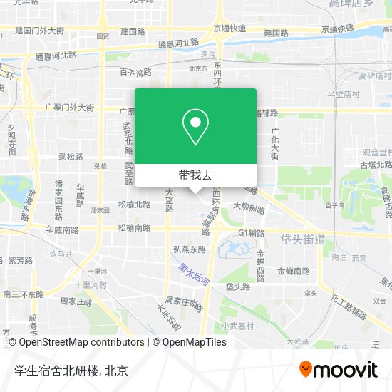 学生宿舍北研楼地图