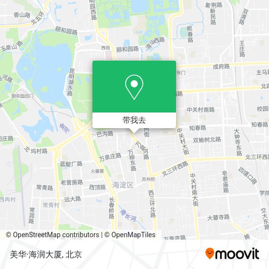 美华·海润大厦地图