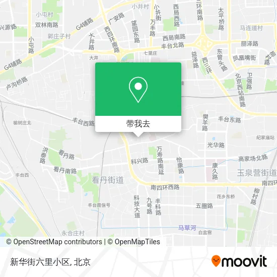 新华街六里小区地图