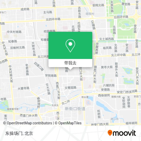 东操场门地图