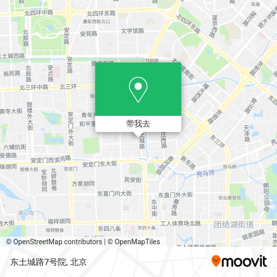 东土城路7号院地图