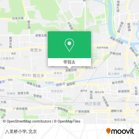 八里桥小学地图