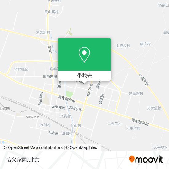 怡兴家园地图