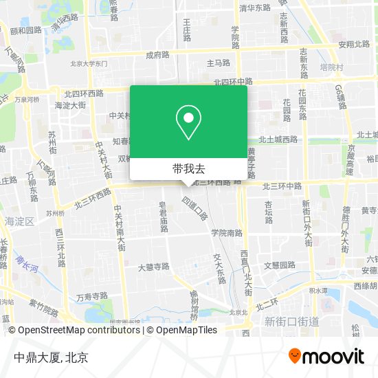中鼎大厦地图