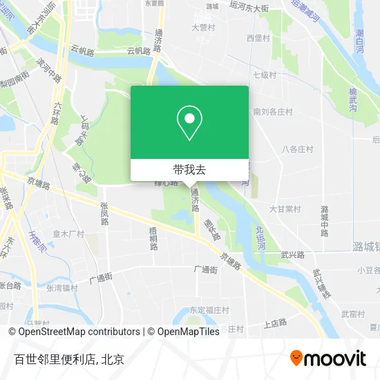 百世邻里便利店地图