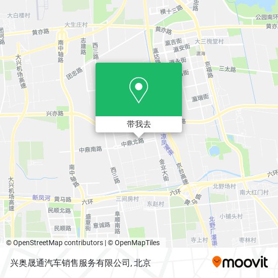 兴奥晟通汽车销售服务有限公司地图