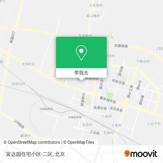 富达园住宅小区-二区地图
