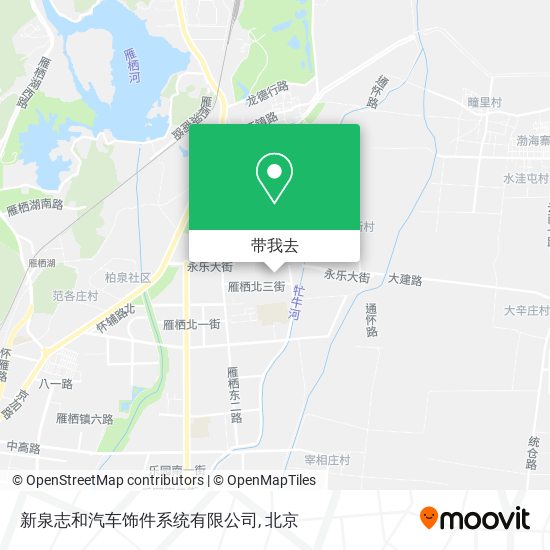 新泉志和汽车饰件系统有限公司地图
