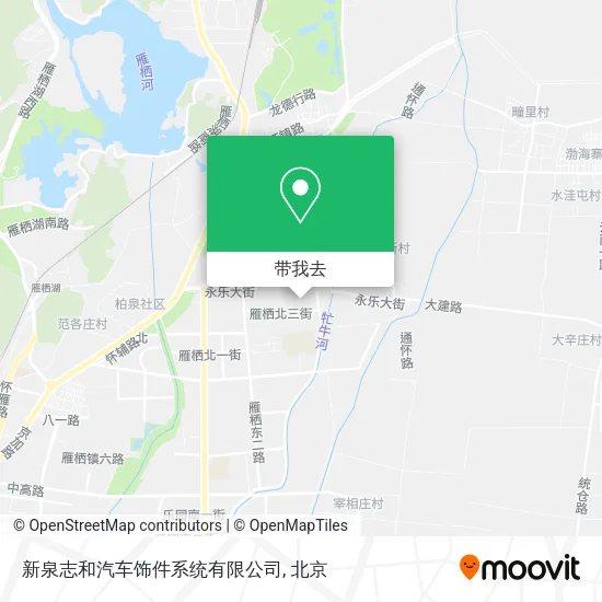 新泉志和汽车饰件系统有限公司地图