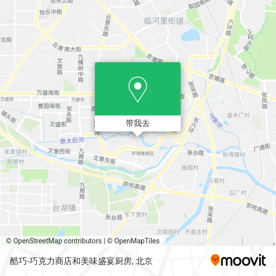 酷巧-巧克力商店和美味盛宴厨房地图