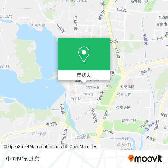 中国银行地图