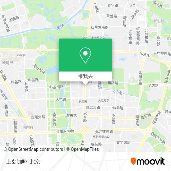 上岛咖啡地图