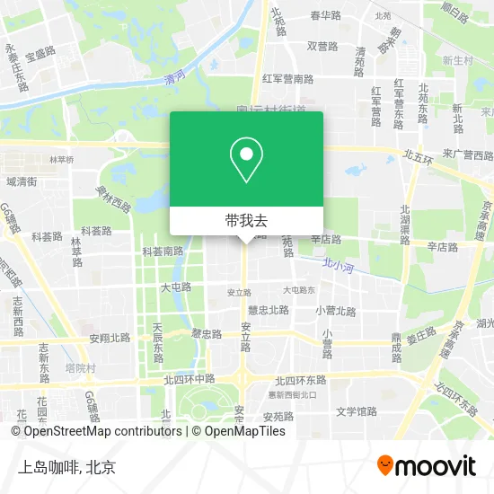 上岛咖啡地图