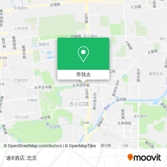 速8酒店地图