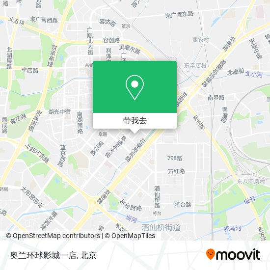奥兰环球影城一店地图