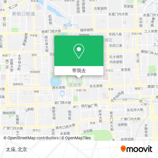 太庙地图