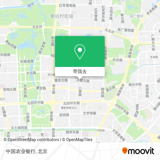 中国农业银行地图