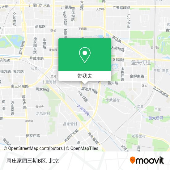 周庄家园三期B区地图