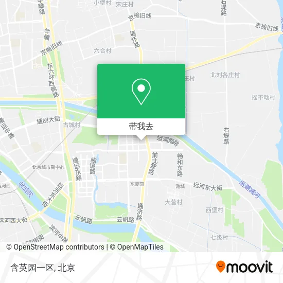 含英园一区地图