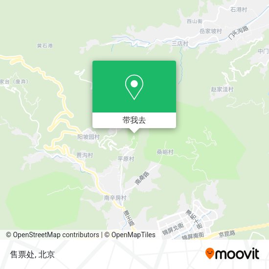 售票处地图