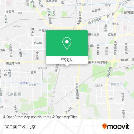 宜兰园二区地图