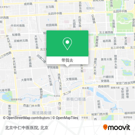 北京中仁中医医院地图