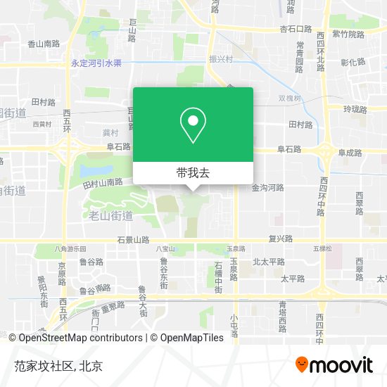 范家坟社区地图