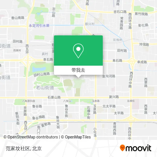 范家坟社区地图