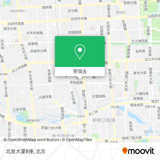 北发大厦B座地图
