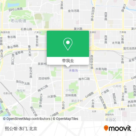 熙公馆-东门地图