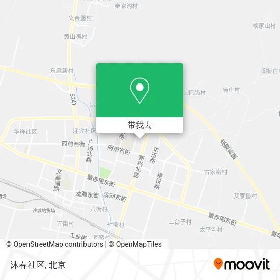沐春社区地图