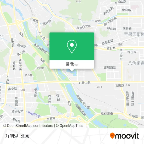群明湖地图