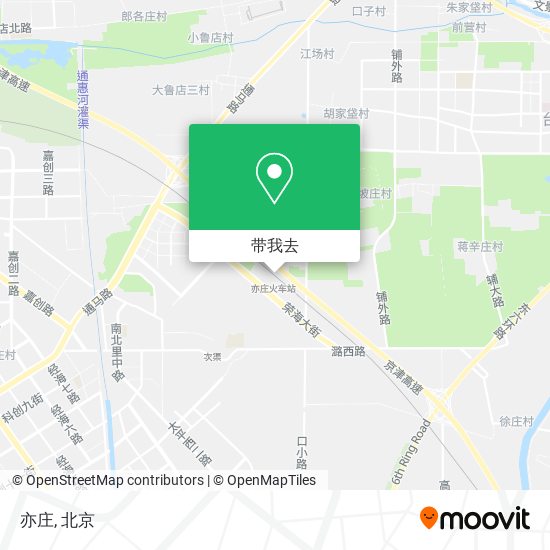 亦庄地图