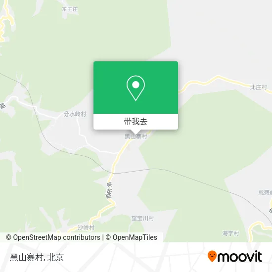 黑山寨村地图