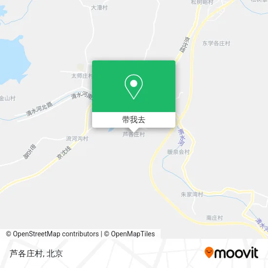 芦各庄村地图