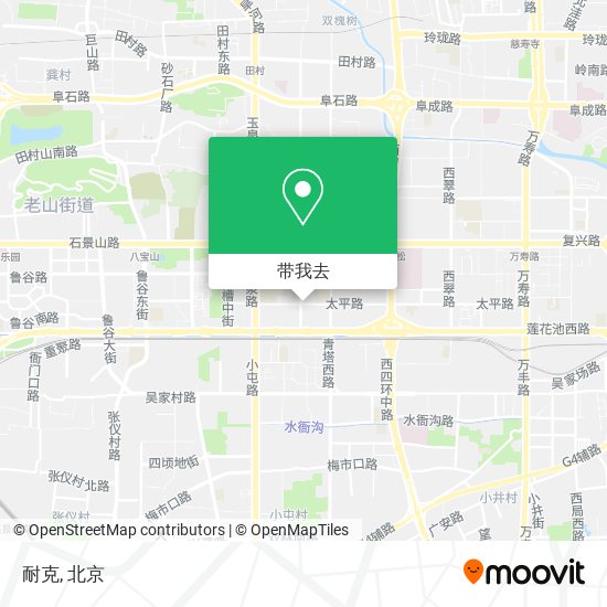 耐克地图