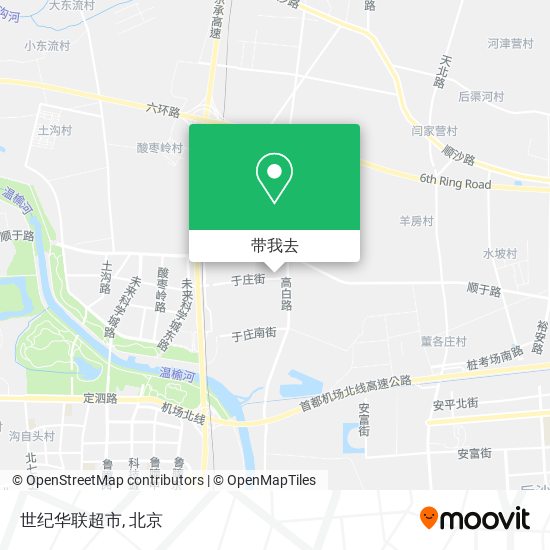 世纪华联超市地图