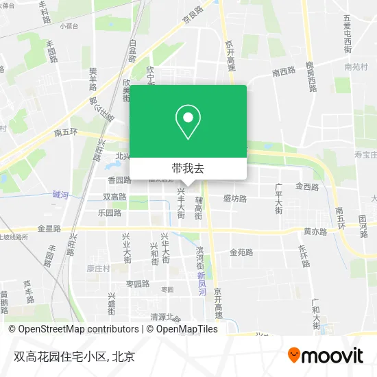 双高花园住宅小区地图
