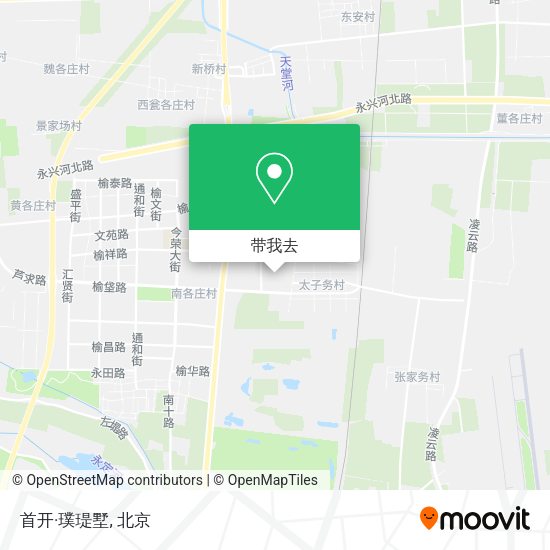 首开·璞瑅墅地图