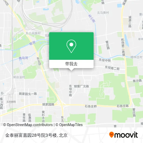 金泰丽富嘉园28号院3号楼地图